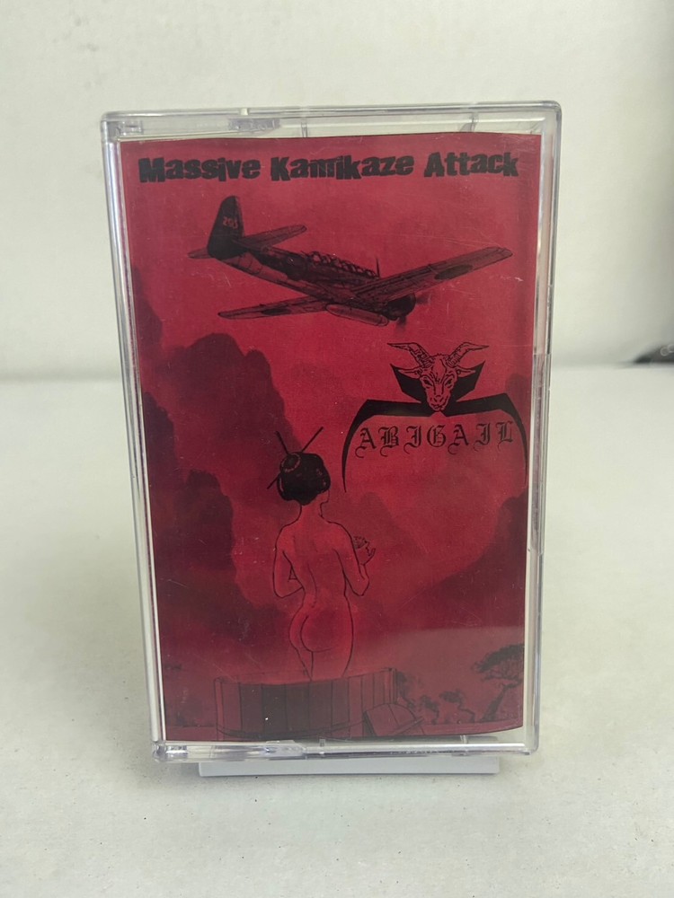 Abigail Massive Kamikaze Attack Rare cassette tape Thrash Black metal Japanese-image