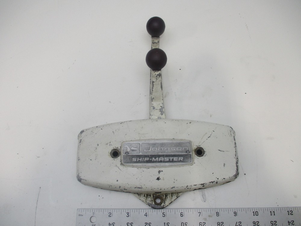 Vintage Johnson Ship-Master Outboard Side Mount Remote Control