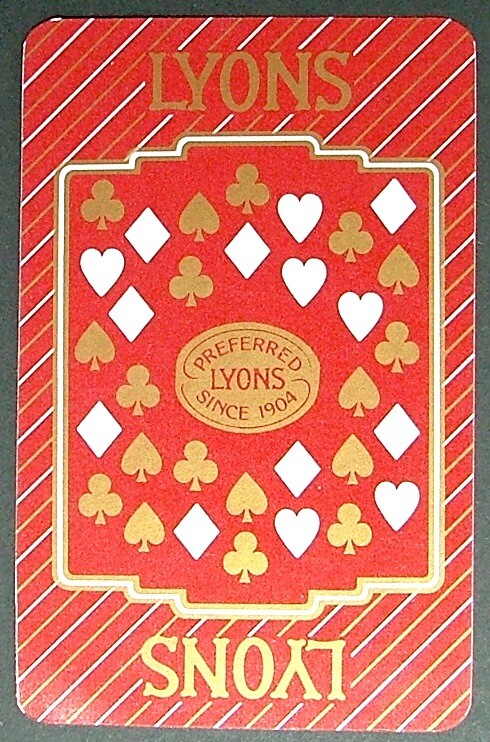 1 x Joker playing card single swap Tea Lyons preferred since 1904 AD 294