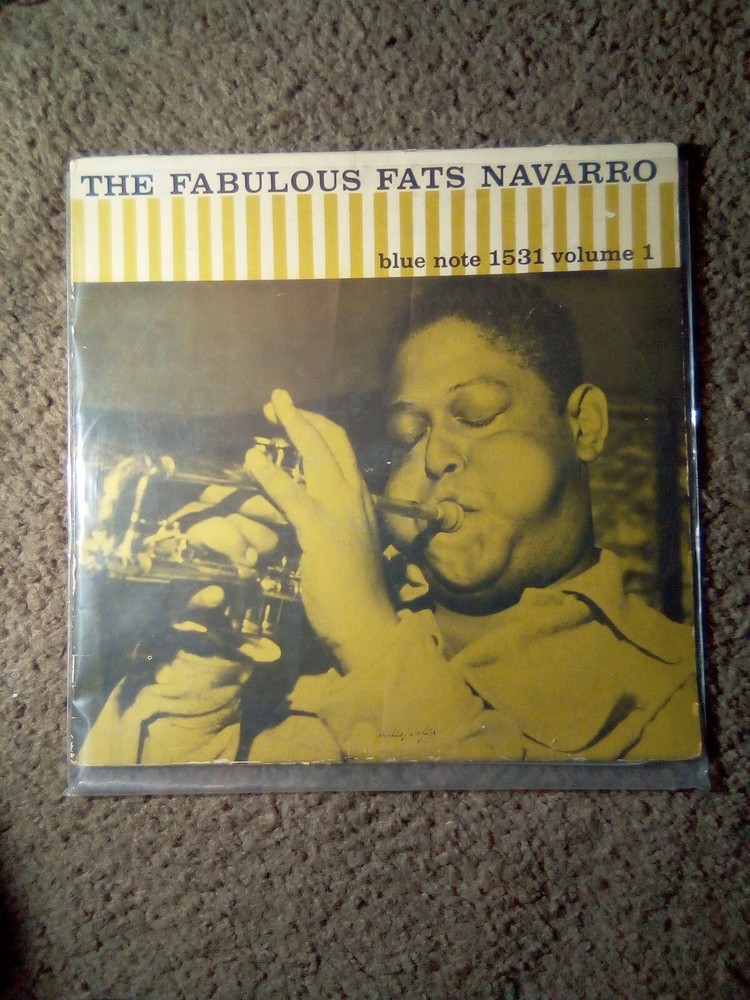 Fabulous Fats Navarro lp 1st press 767 Lexington Ave blue note