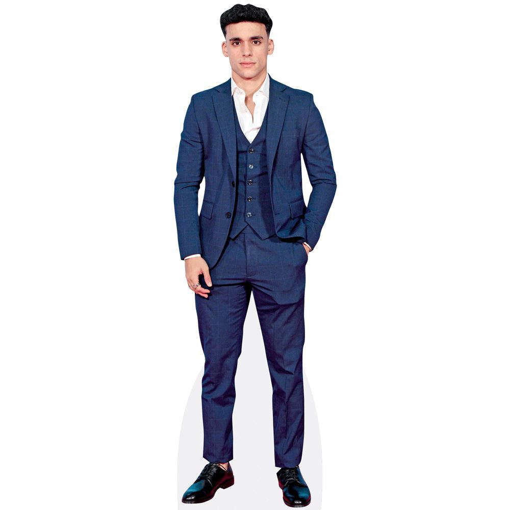 Isaac Belk Blue Suit Mini Cutout for Decoration and Displays
