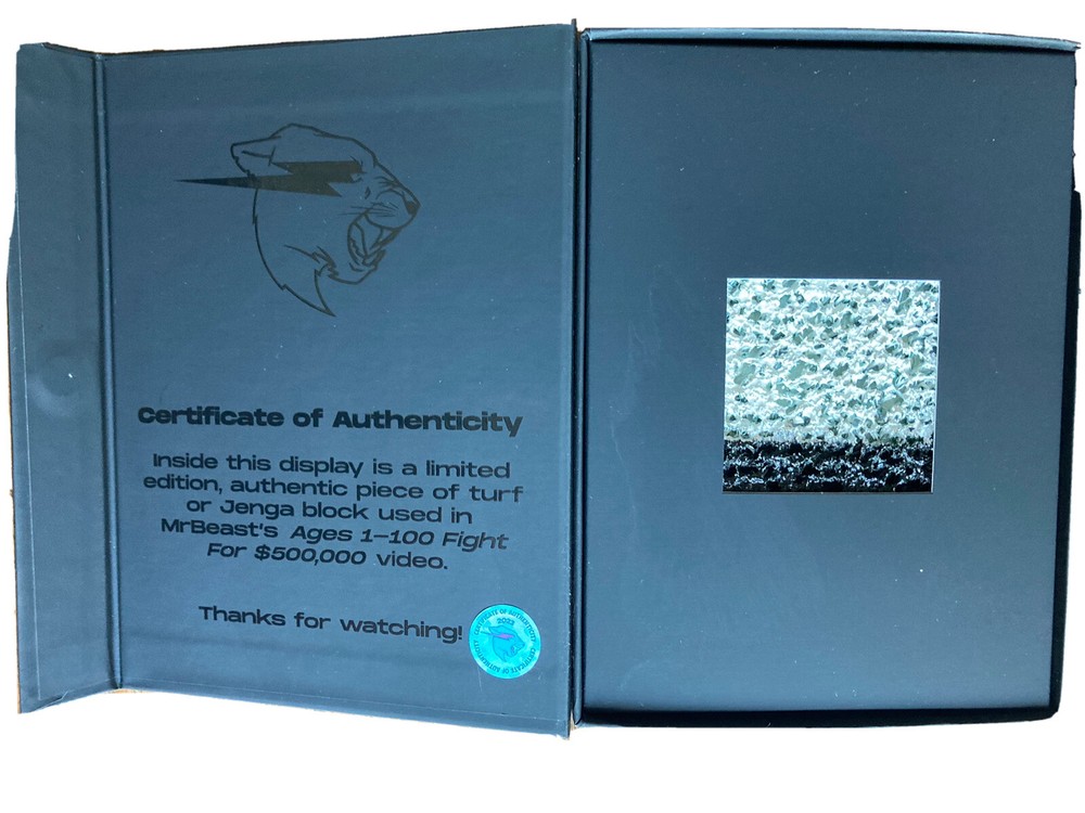 Authentic MrBeast Ages 1-100 Mystery Collectible | Rare White And Black Variant