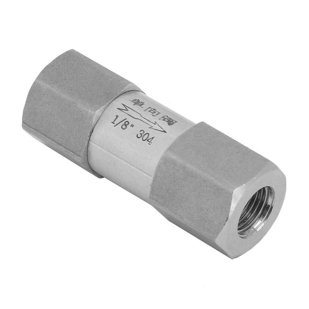 1/8 Inch Stainless Steel Hex Female Thread High Temp Air Check Valve