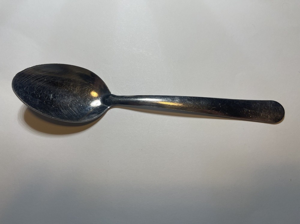 (1) Vintage TRAMONTINA Stainless Steel 733 Spoon BRAZIL Utensil Flatware H-1