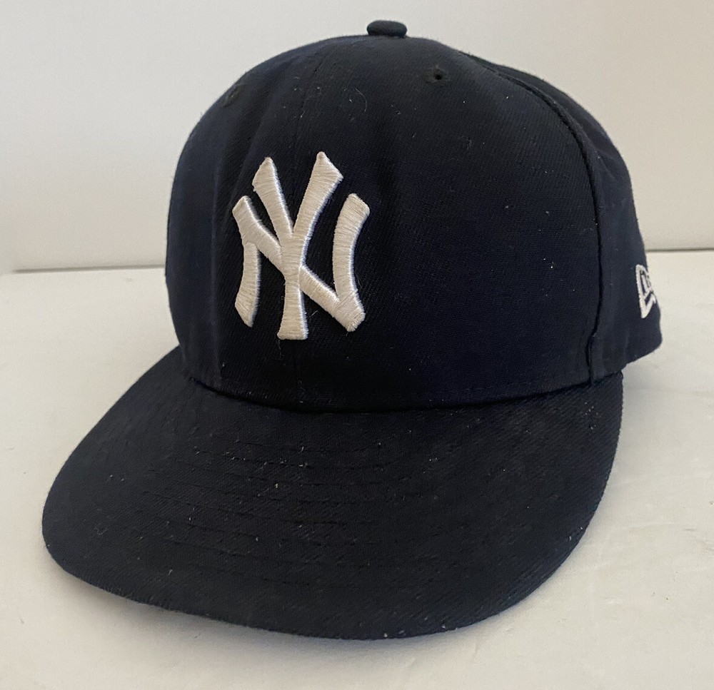 New York Yankees New Era Colección Auténtica 7 1/8 Sobre el Campo 59FIFTY Azul Marino