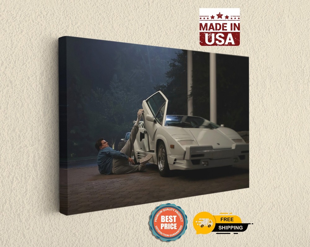 The Wolf of Wall Street Crawling to Lambo Scene Canvas - Canvas Wall Decor