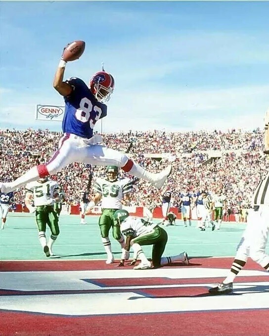 Andre Reed Buffalo Bills Nfl Football Vs Jets 8x10 PHOTO PRINT