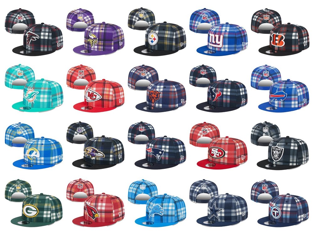 New Era nfl all teams 2024 Sideline Statement 9FlFTY Snapback hat collection