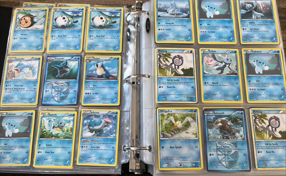 Pokemon Cards - LARGE LOT Over 700 Cards! Stored & Come in a Binder TCG VGC