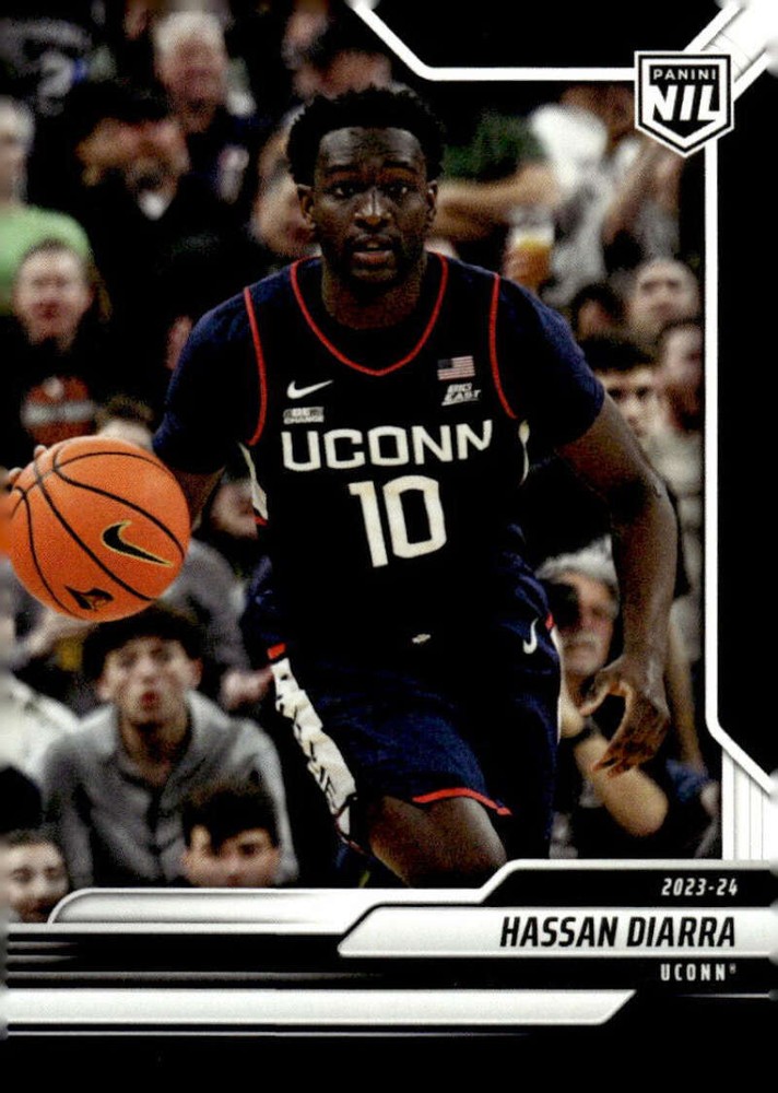 HASSAN DIARRA RC 2024 Panini Instant NIL Pre-ROOKIE #1 UCONN PR:151 NC ID:107634