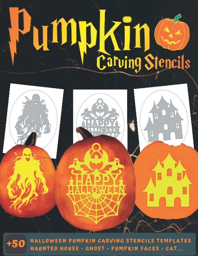 Halloween Pumpkin Carving Stencils: Carving Pumpkins Crafts For Halloween Party
