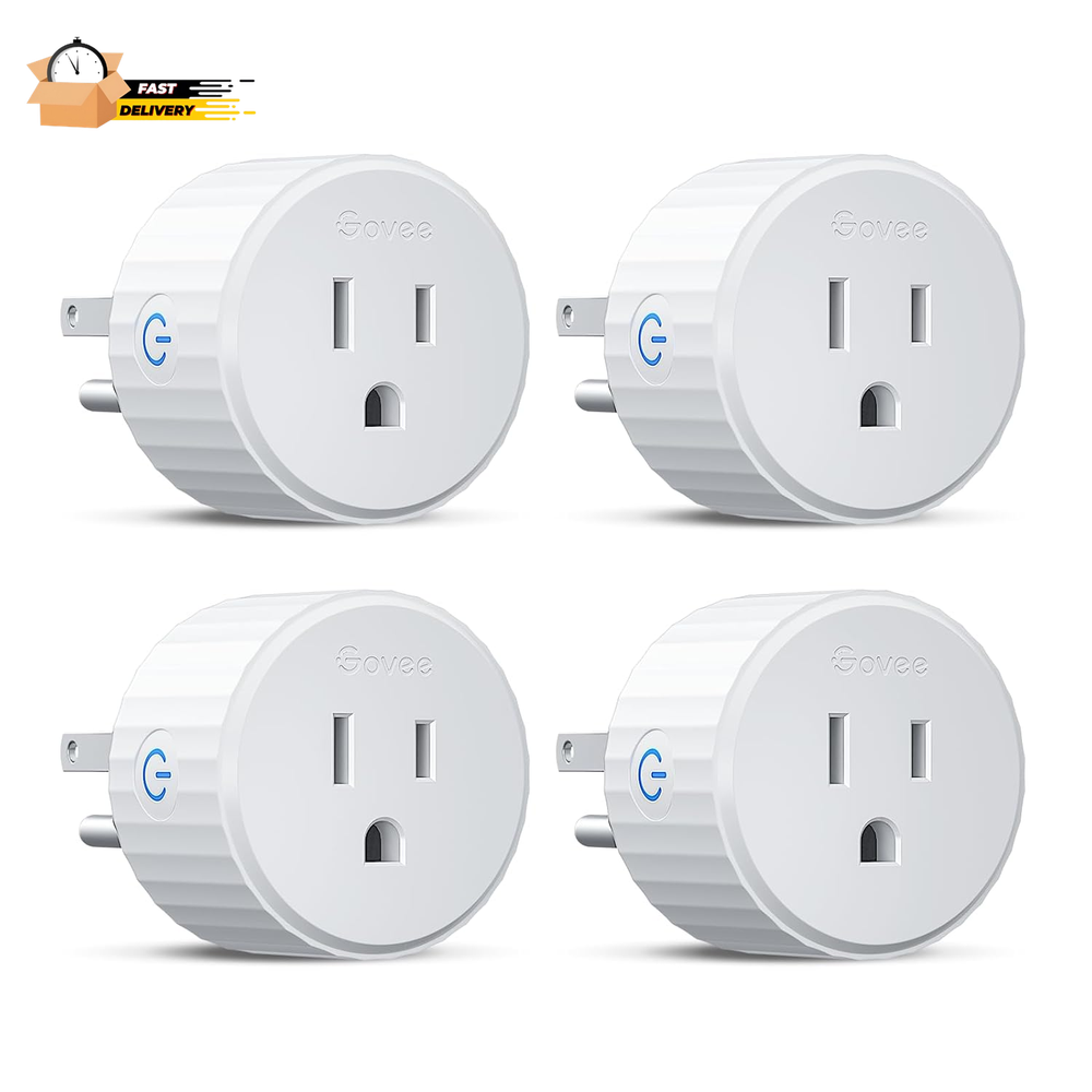 Smart Plug, Wifi Plugs Work with Alexa & Google Assistant, Smart Outlet with Tim