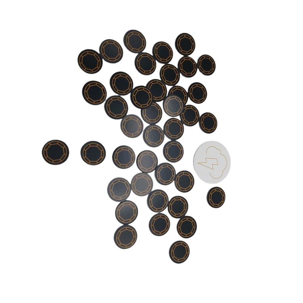 Ravensburger Disney Villainous  Board Game disc game pieces