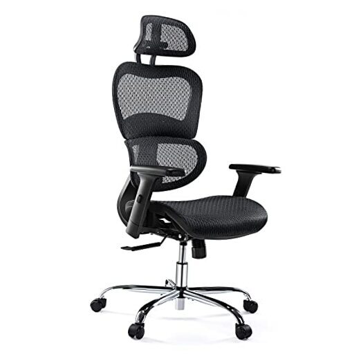 Ergonomic Office Chair, High Back Mesh Office Chair with 3D Armrests and