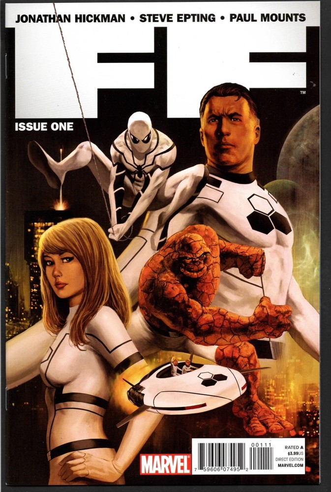 Fantastic Four FF #1 Epting Cover Marvel 2011 NM Future Foundation