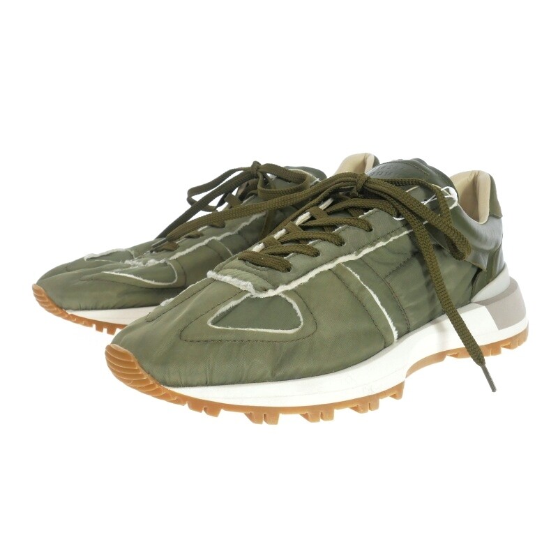 Maison Margiela Runner Evolution Low Cut Sneakers Shoes Eu43 FU646