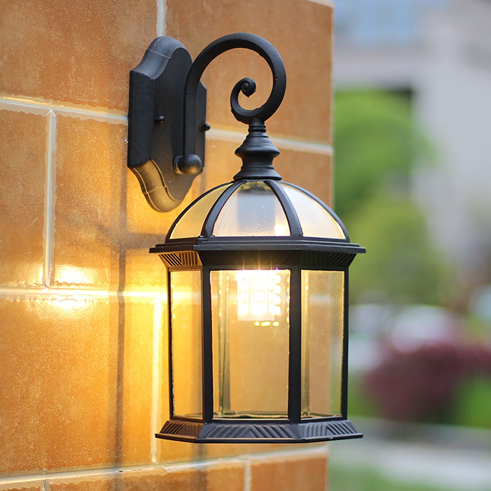 Outdoor Porch Lights Wall Light Fixtures Exterior Wall Lantern Waterproof Sconce