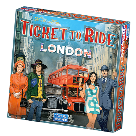 Days of Wonder Ticket to Ride London Board Game - DOW720061