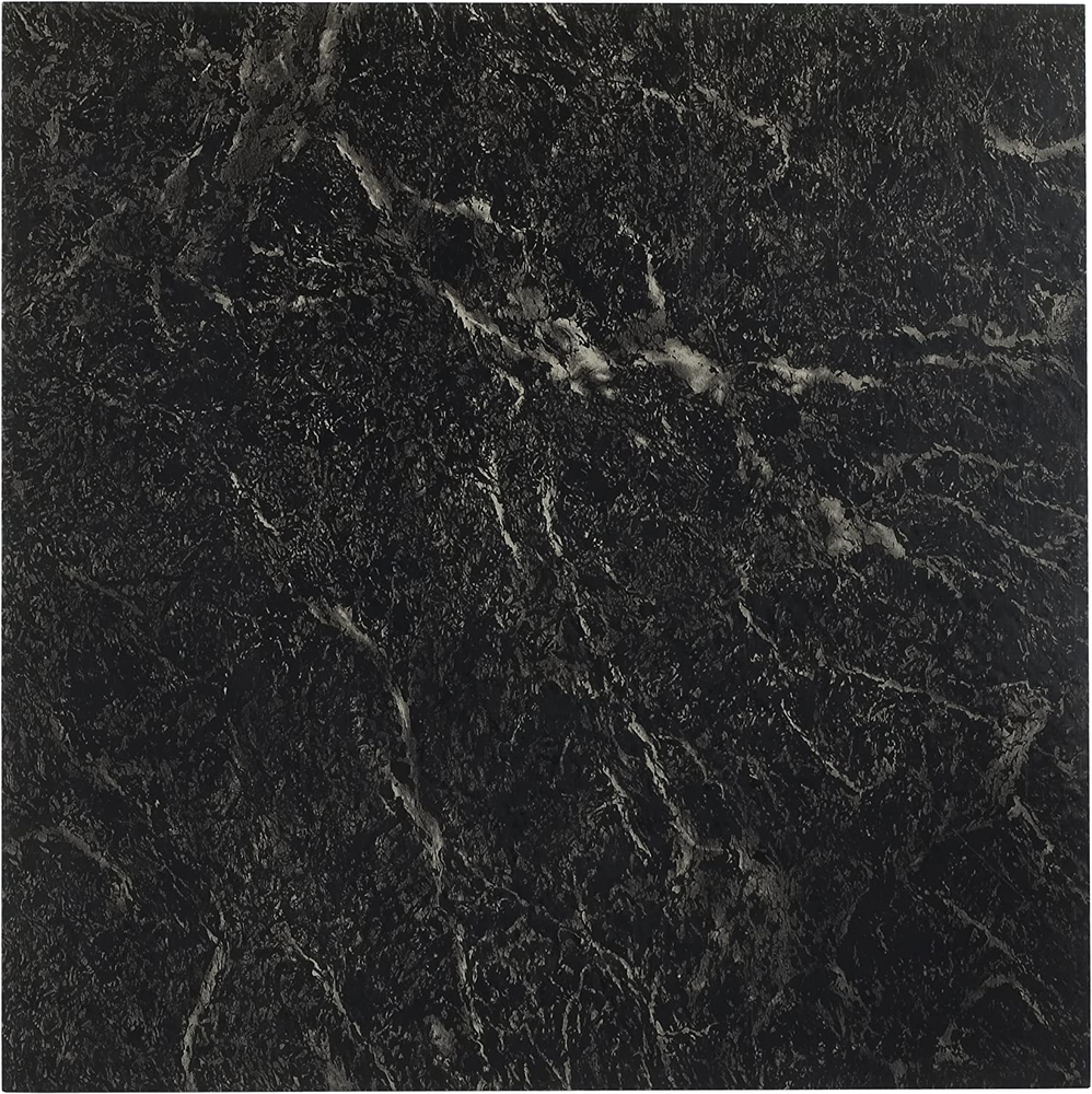 Achim Nexus Vinyl Tile Marble Black White Vein FTVMA40920