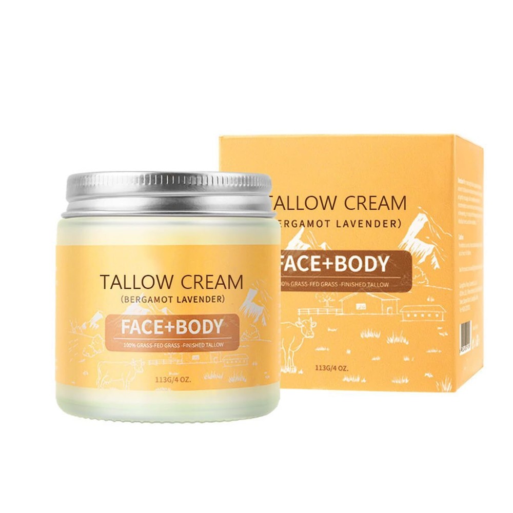 Beef Tallow Skin Cream, Facial Moisturizer, Beef Tallow Face Cream