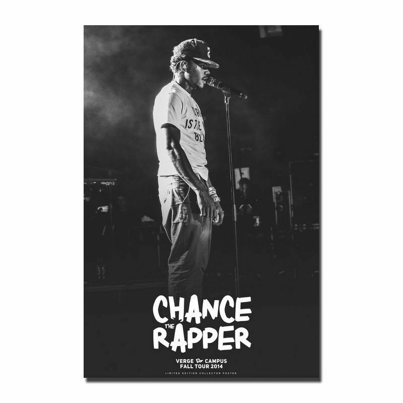 559314 Chance the Rapper Hot Music Rap HD #2 Cover Art 24x18 WALL PRINT POSTER