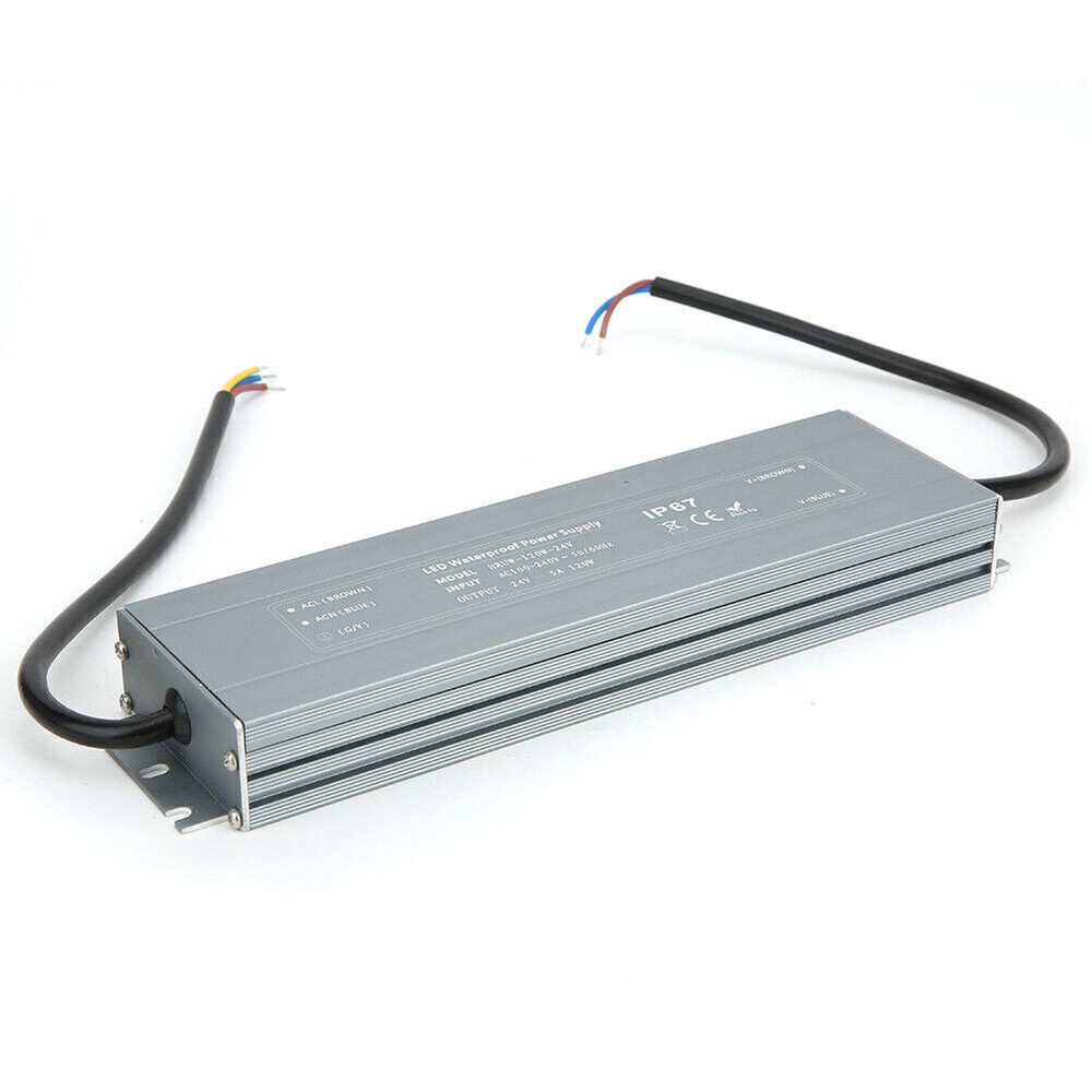 HRUW-120W-24V Power Supply IP67 Waterproof Adapter LED Driver Transformer