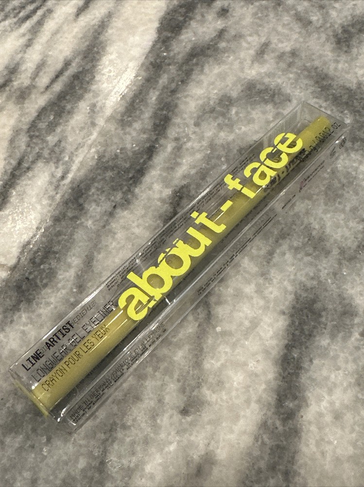 About Face Electric Slide Matte Acid Green Longwear Gel Eyeliner New in Box-image