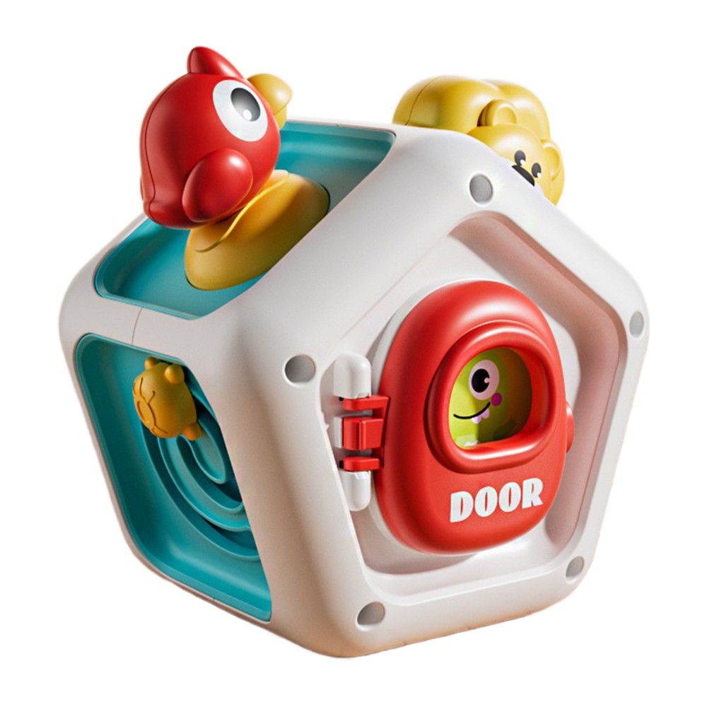 Seven-sided Busy Ball Sensory Busy Cube Travel Learning Toy For Kid Aged 6 Month