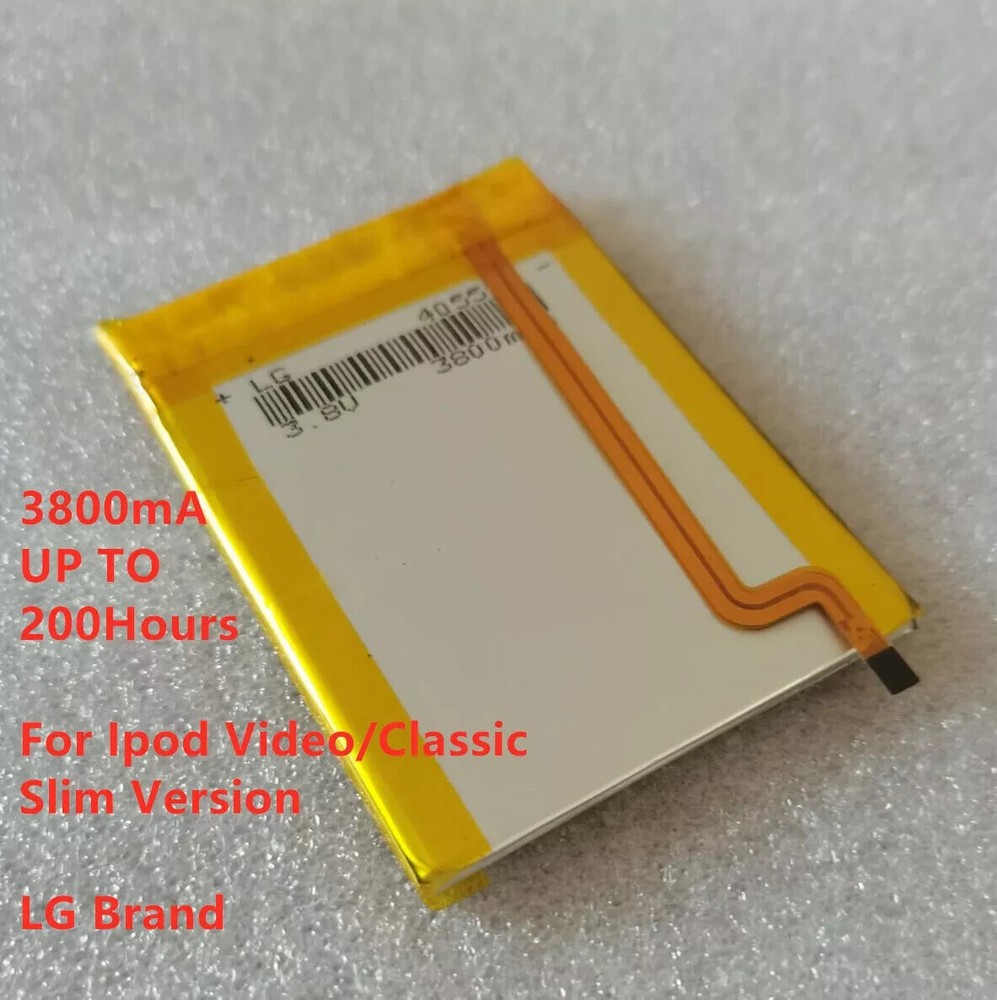 LG 3800mAh аккумулятор обновления замены для iPod Classic 6 6,5 7 видео 5 5,5 тонкий