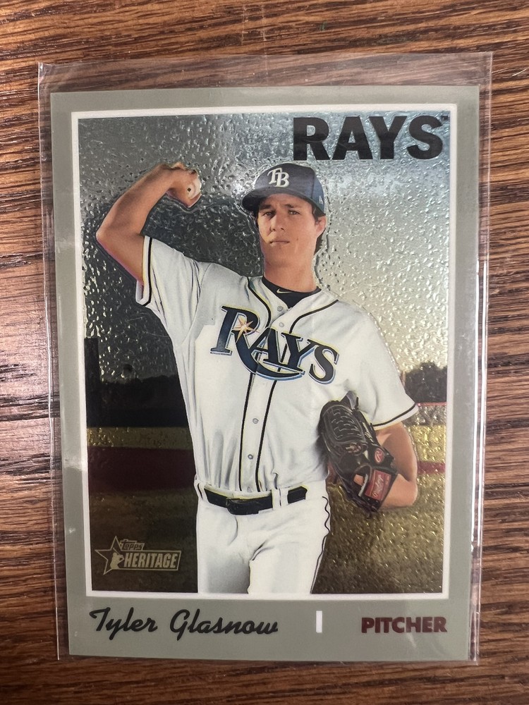 2019 Topps Heritage #THC-538 Tyler Glasnow Chrome #/999