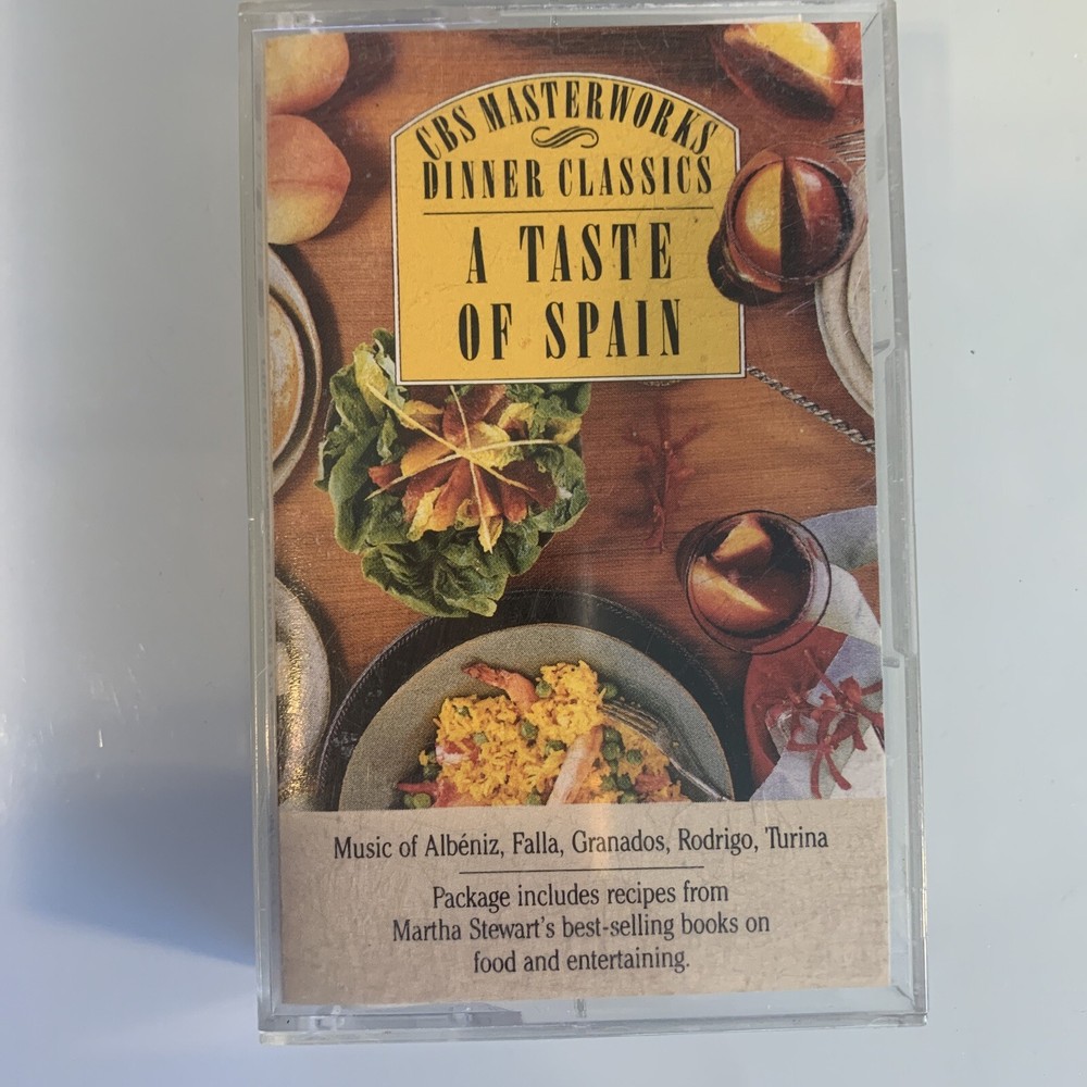 A Taste Of Spain CBS Masterworks Dinner Classics (Cassette)-image