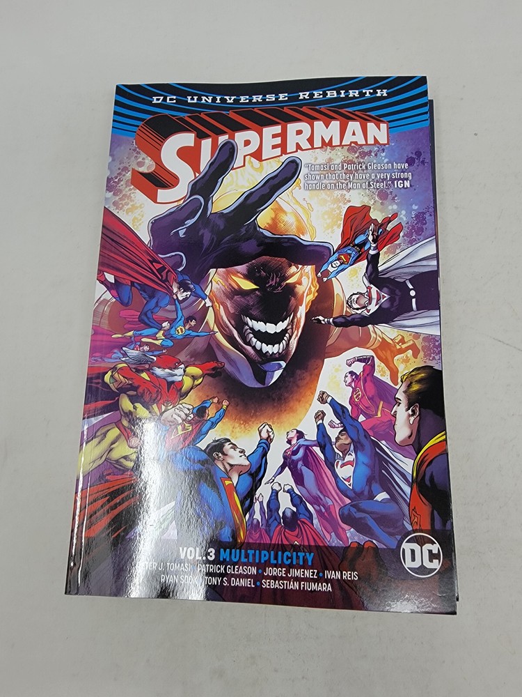 SUPERMAN VOL 3 MULTIPLICITY BY TOMASI ~~ DC TPB