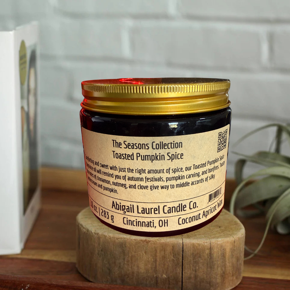 Abigail Laurel Toasted Pumpkin Spice Candle 10oz Seasons Collection-image