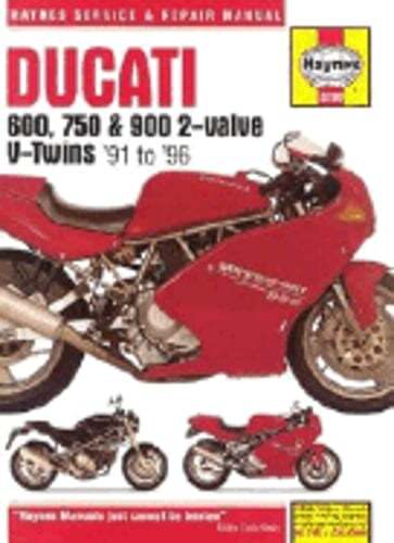 Ducati 600 Repair Manual by Haynes – Brand New