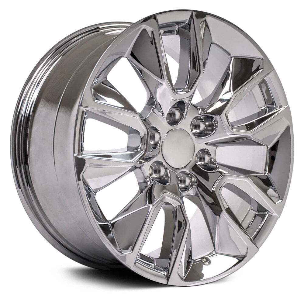 For Chevy Silverado 1500 99-22 Alloy Factory Wheel Wheels 5 V-Spoke Chrome 20x9