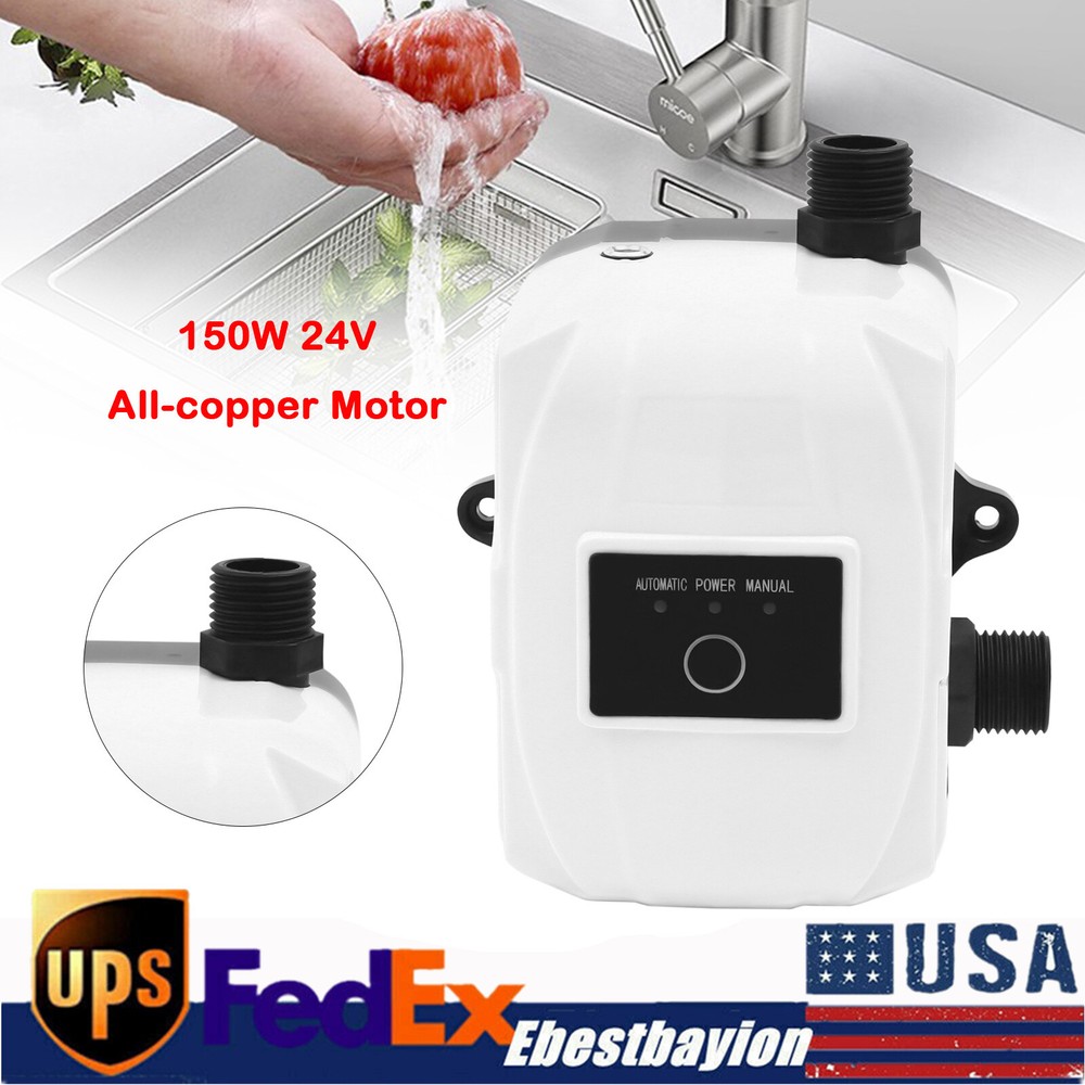 Mini Booster Pump Water Pressure Booster Pump Home Recirculating Pump for Shower