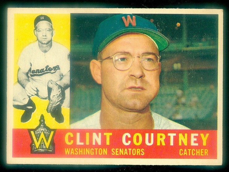 1960 Topps #344 Clint Courtney EXMT Baseball Card