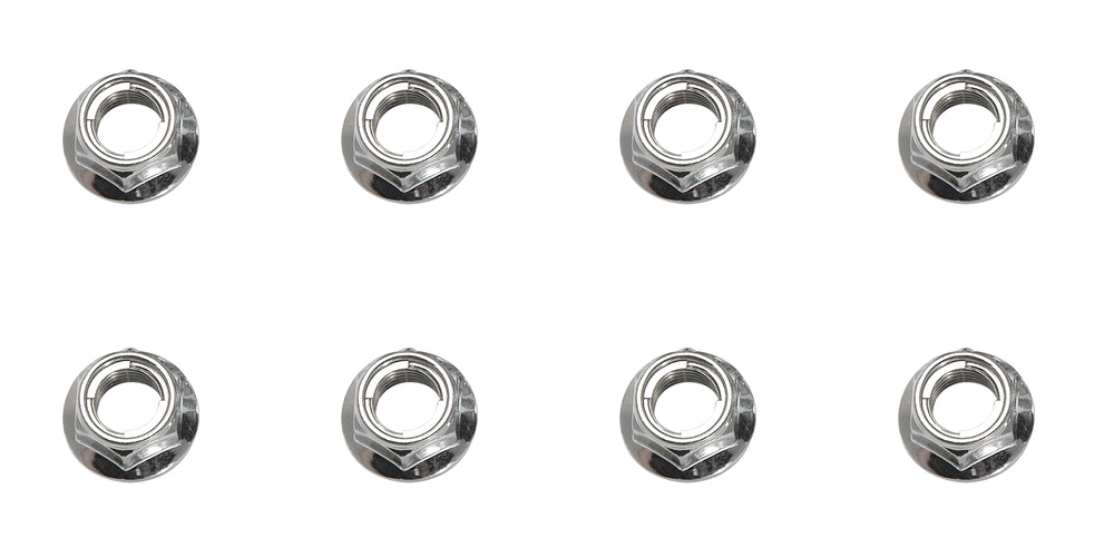 (8 Pack) Tusk Flange Locking Lug Nut  For KYMCO MXU 500i 2010-2014