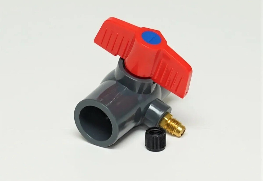 Supco JV1 Jones Valve A/C Refrigeration Condensate Drain Cleanout-image