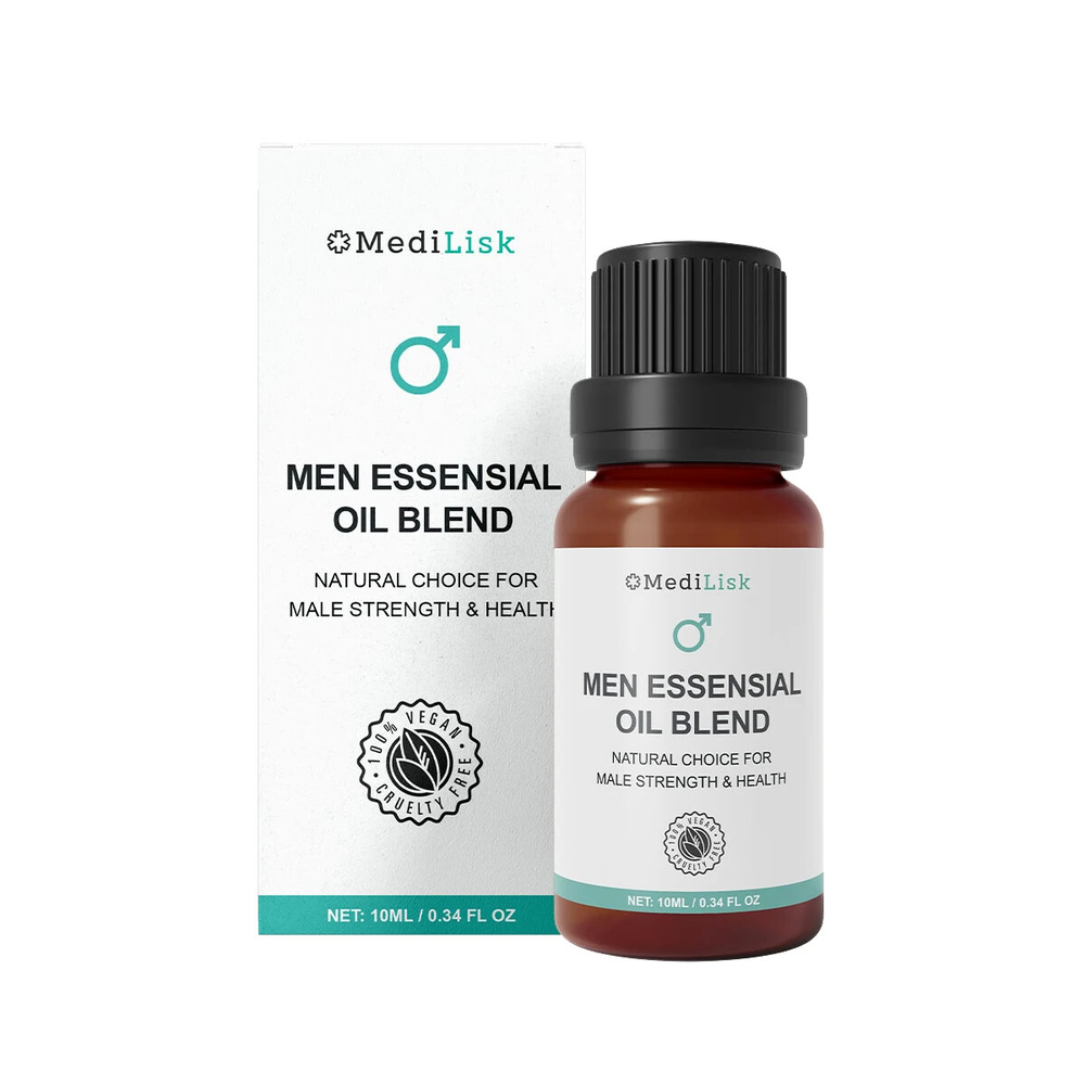 MediLisk Men Essensial Oil Blend | 100% Natural Formula