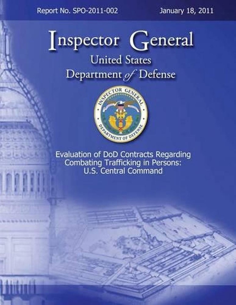 DoD Contracts Review on Combating Human Trafficking by US CEN