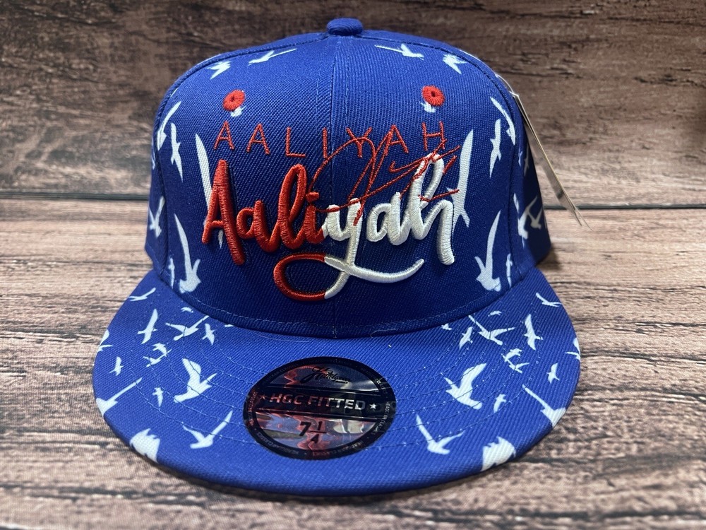 Aaliyah Music Concert Headgear Classics Fitted Hat Size 7 1/4 NEW-image