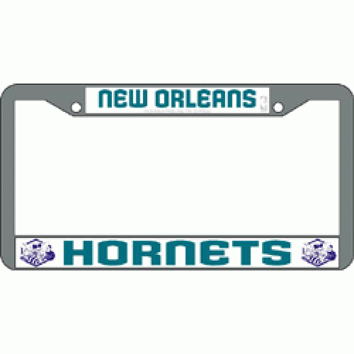 New Orleans Hornets NBA Chrome License Plate Frame USA Made