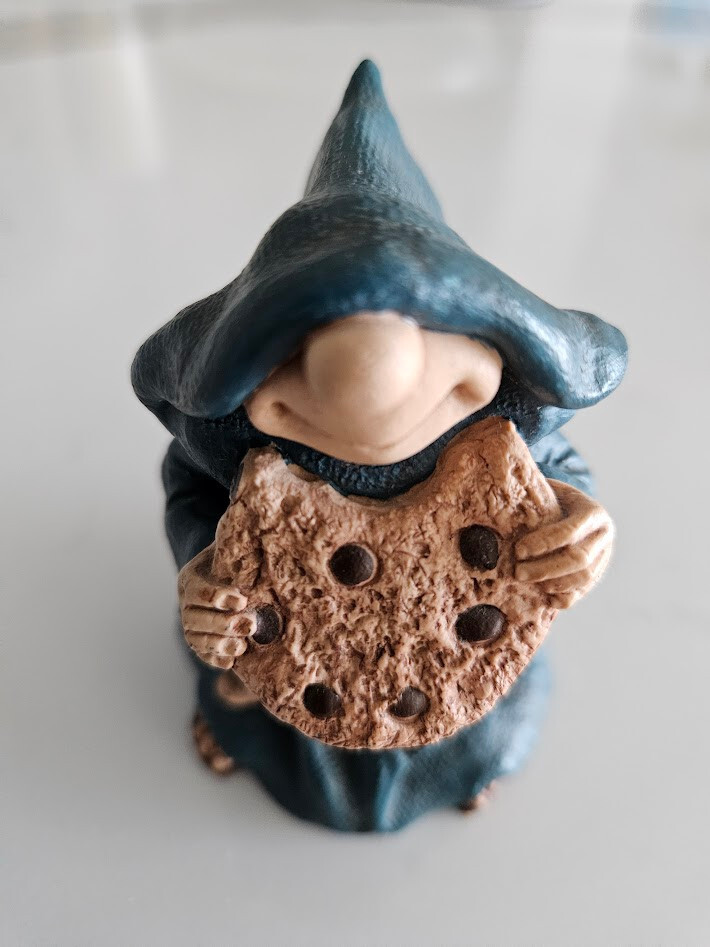 Friar Folk Monk with Cookie Maureen Carlson Abbey Press-image