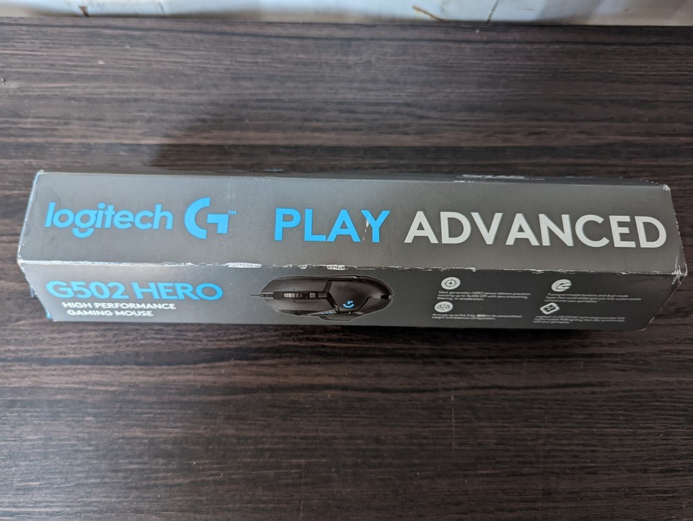 Logitech G502 HERO Gaming Mouse & G240 Cloth Gaming Mouse Pad NEW