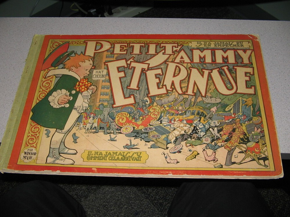 Winsor McCay Little Nemo Sammy Sneeze 1906 comic strip book FRENCH ed Hachette 2