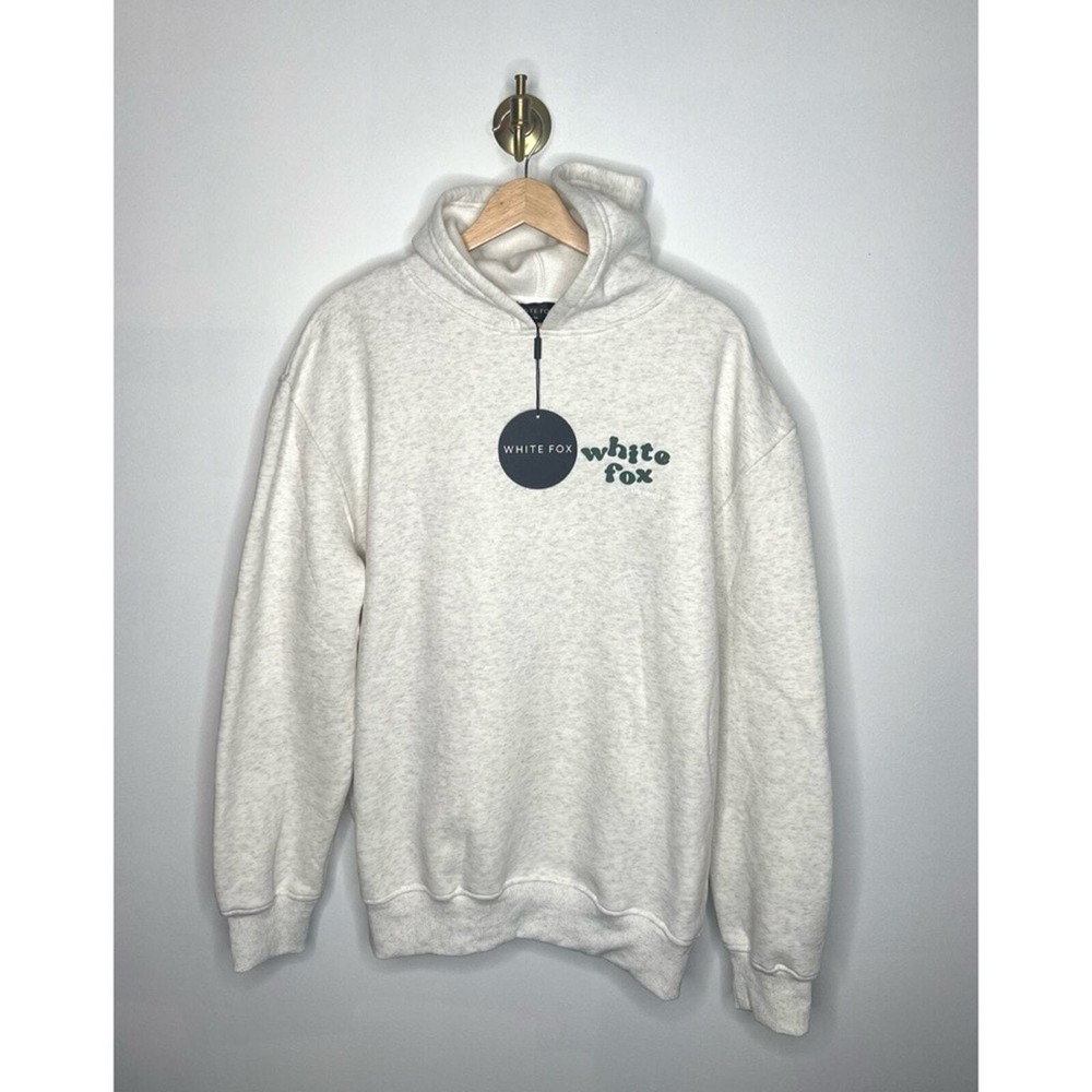 NWT White Fox 4th Edition Smoke Oversized Hoodie S/M