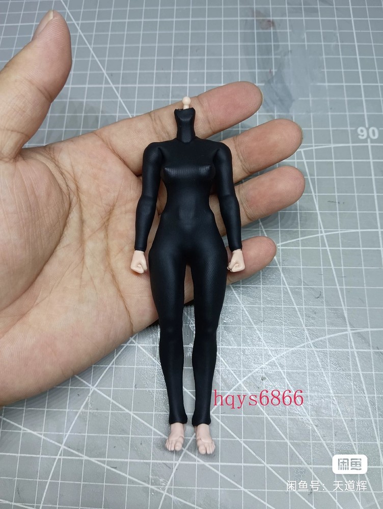 1/12 Female Tight Bodysuit Jumpsuit Clothes Model for 6'' Romankey X COWL Figure