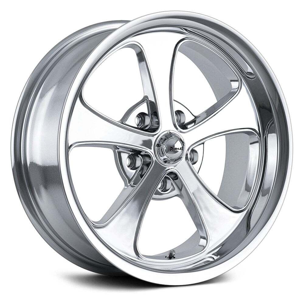 Ridler 645 Wheel 18x9.5 (0, 5x114.3, 83.82) Chrome Single Rim