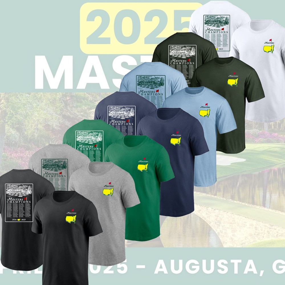 2025 Masters Tournament Augusta National Golf Club, Master Tournament Golf Clubs